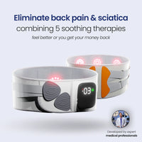 Restore™ Therapy Support Belt — Back Pain Relief + Red Light Therapy